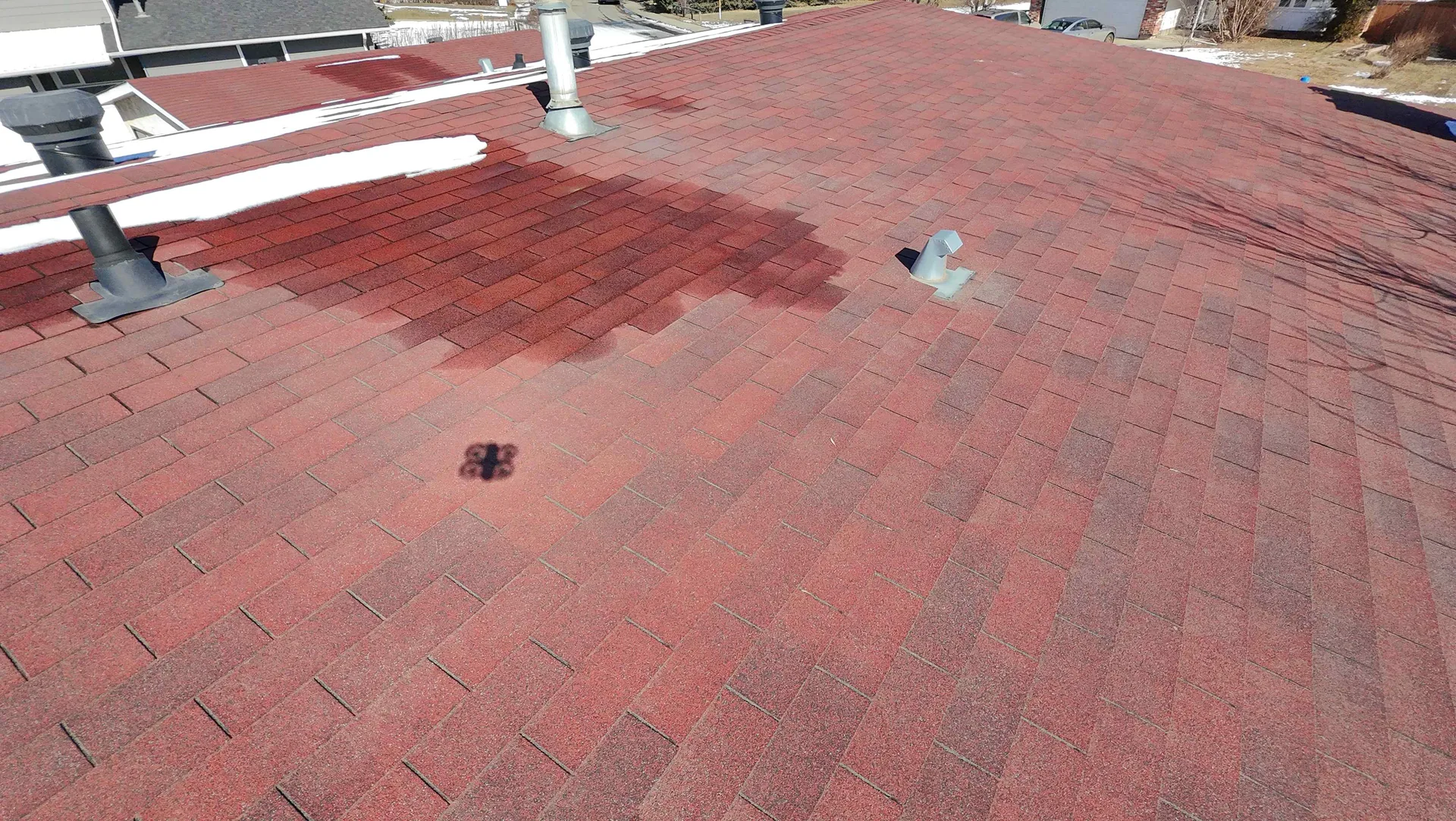 Roof surface inspection
